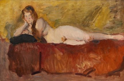 Isaac Israels (1865–1934)
Liegender Akt, signiert 
