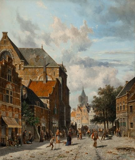 Adrianus Eversen (1818–1897)
Stadtbewohner auf ein
