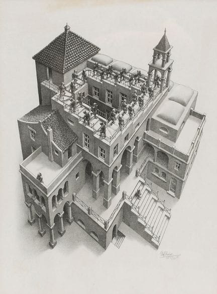 M.C. Escher (1898-1972)
«Ascending and descending»