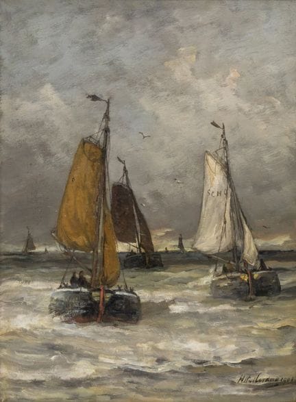 Hendrik Willem Mesdag (1831–1915)
Ankommende Bomsc