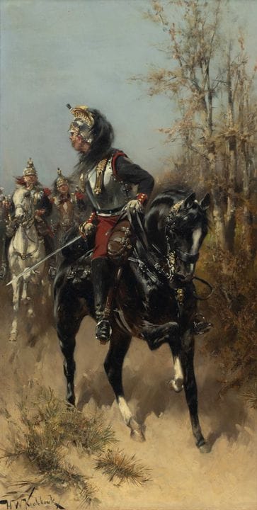 Hermanus Willem Koekkoek (1867–1929)
„Dragoner des