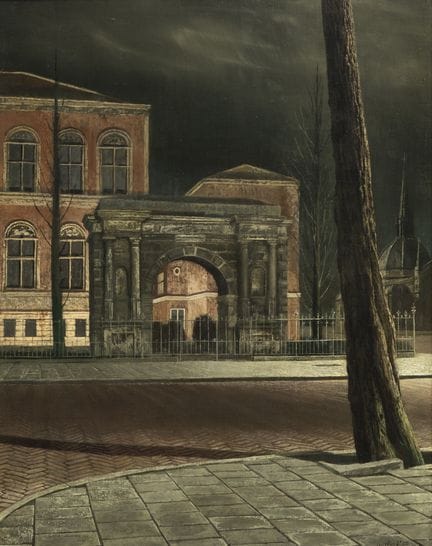 Carel Willink (1900-1983)
Rijksmuseum by night,sig