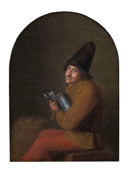 Pieter Harmensz. Verelst (1618-1668)
Smiling peasa