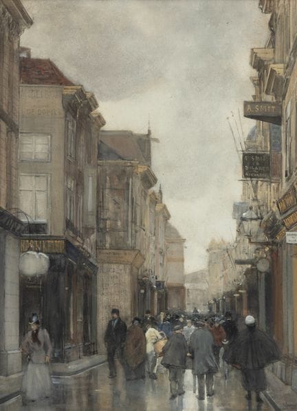 Floris Arntzenius (1864-1925)
Día ajetreado en la 
