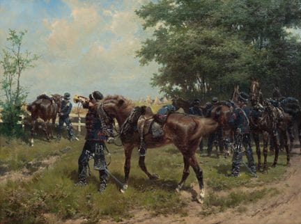 Hermanus Willem Koekkoek (1867–1929)
Trompeter des