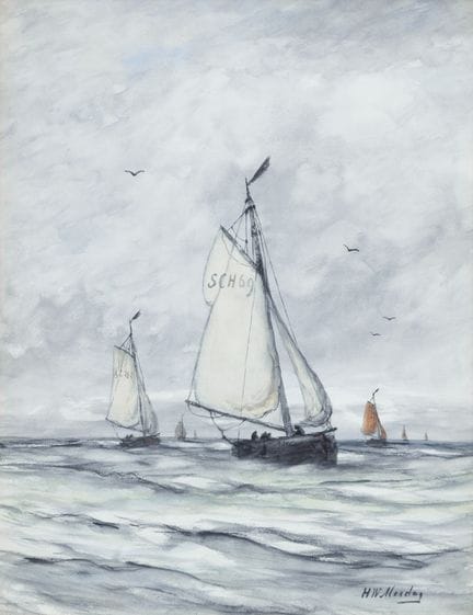 Hendrik Willem Mesdag (1831-1915)
Barco de pesca «