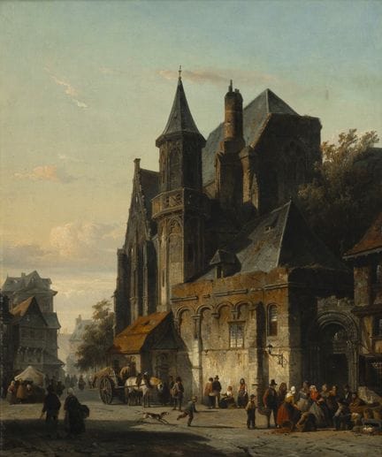 Cornelis Springer (1817–1891)
Geschehen auf dem Ki