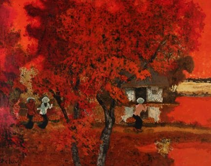 Do Xuan Doan (Vietnamesisch, 1937)
Figuren in eine