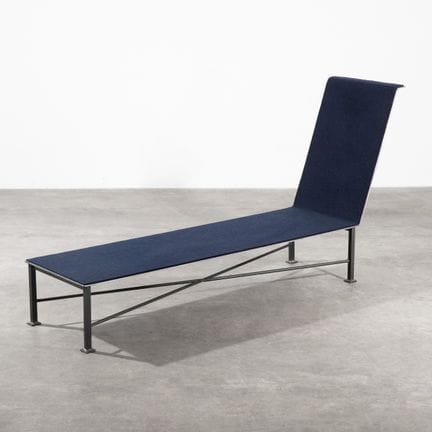 Hermann Becker, lettino unico modello Kline, 1989
