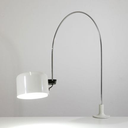 Joe Colombo, Clamp-On Light, modello Coupé
Joe Col