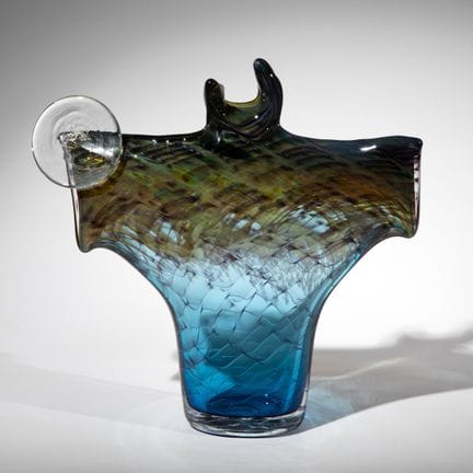 Jean-Pierre Umbdenstock, escultura de vidrio, 1987