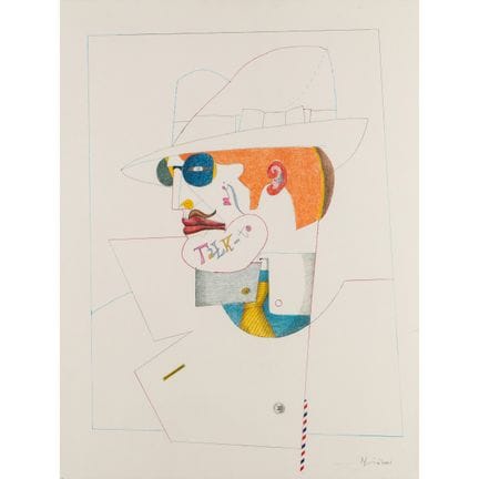 Richard Lindner* (1901-1978), 'Talk to me', 1970
F