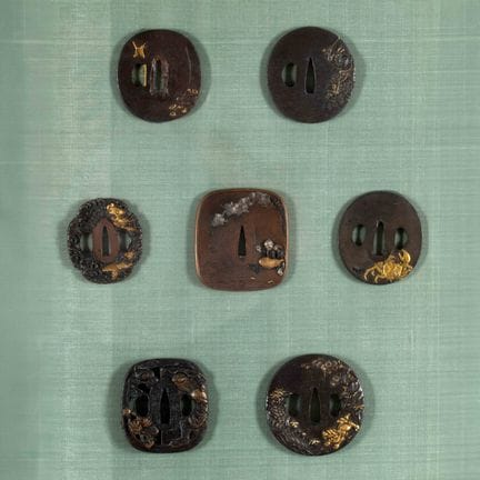 Japan. 19. Jh., Collection of seven tsuba
Japan. 1