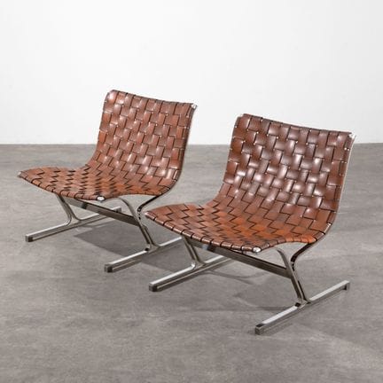 Ross Franklin Littell, 2 poltrone, modello PLR 1
R