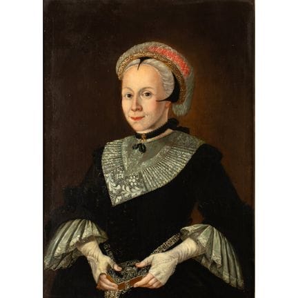 Unknown artist, Portrait of a patrician woman. Ger