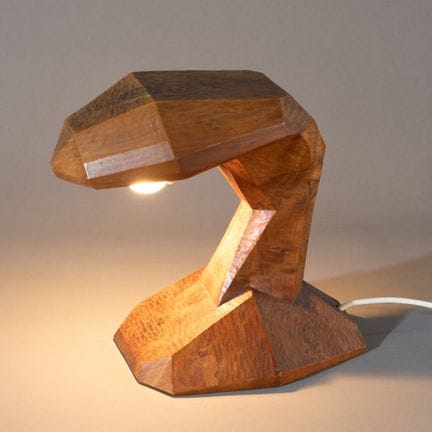 Siegfried Pütz, lampada da tavolo antroposofica
Si