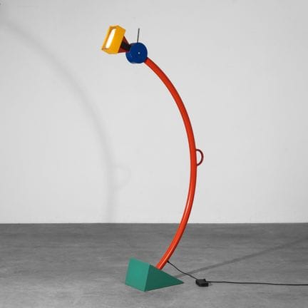 埃托雷·索特萨斯（Ettore Sottsass），“树梢”（Treetops）落地灯
埃托雷·索特