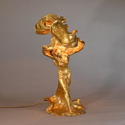 Raoul-François Larche (1860-1912), Table lamp 'La 
