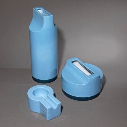 埃托雷·索特萨斯（Ettore Sottsass），2件“Whistle”系列花瓶和1件“Y38”系