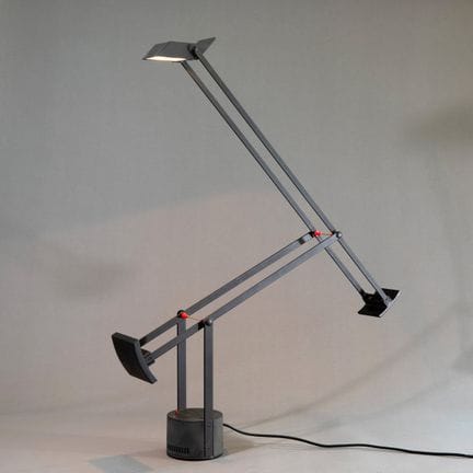 Richard Sapper, lampe de table Tizio, modèle ancie