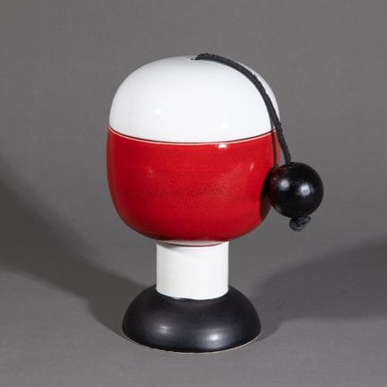 Ettore Sottsass, Récipient à couvercle
Ettore Sott