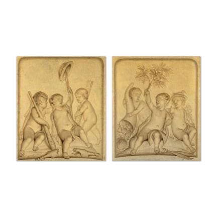 Abraham Hendrick van Beesten (ca. 1696-1773), Pair
