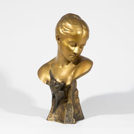 Auguste Joseph Pfeiffer (1832 -1886), 'Buste de fe