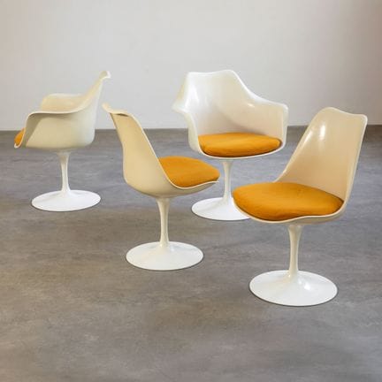 Eero Saarinen, 4 sedie modello Tulip 151
Eero Saar