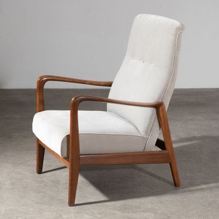 Gio Ponti, sillón de respaldo alto modelo 829
Gio 
