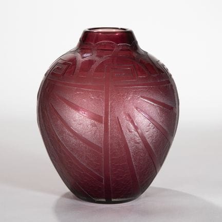 Schneider Glassworks, Epinay-sur-Seine, jarrón con