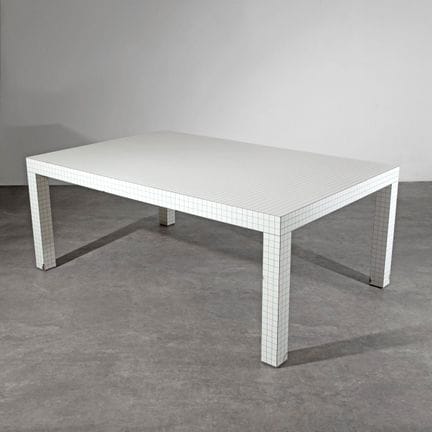 Superstudio, Early Table Model Quaderna
Superstudi