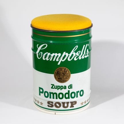 Andy Warhol (da), Dino Gavina, sgabello modello “O