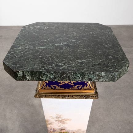 France. 19th century., Sèvres-style pedestal base
