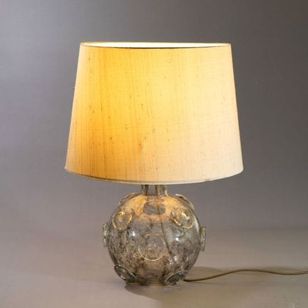 Ercole Barovier, lampada da tavolo modello Crepusc