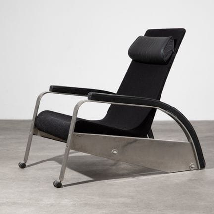 Jean Prouvé, Poltrona regolabile modello Fauteuil 