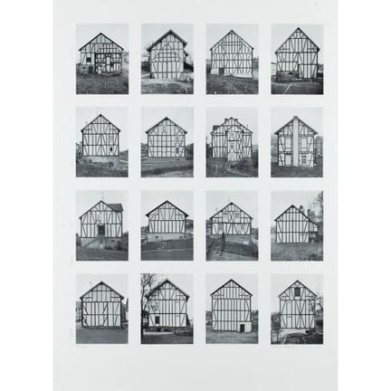 Bernd Becher, Hilla Becher, “Half-timbered houses”
