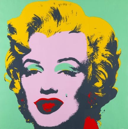 Andy Warhol (1928-1987) (d'après), « Marylin » de 