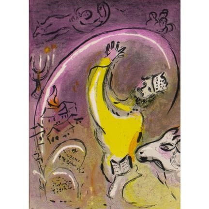Marc Chagall* (1887-1985), 'Salomon', 1956
Farblit