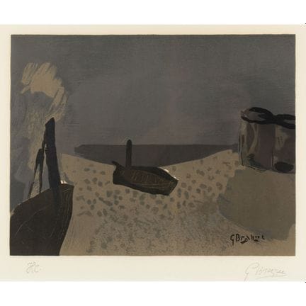 Georges Braque (1882-1963), 'Marine', 1952
Lithogr