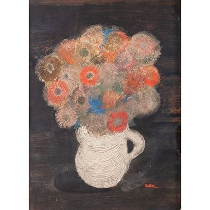 扬克尔·阿德勒（1895-1949），《无题》（花卉静物）
扬克尔·阿德勒（1895-1949），《