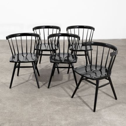 George Nakashima, 5 sedie Straight Chair
George Na