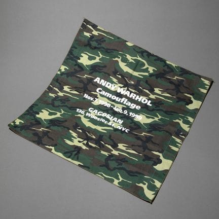 Andy Warhol (1928-1987), Invitation to the Camoufl