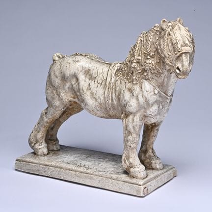 Domien INGELS (1881–1946), patinated plaster, Belg