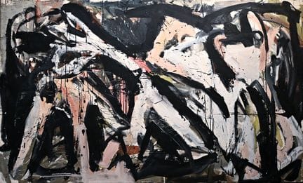 Philippe VANDENBERG (1952-2009), óleo sobre lienzo