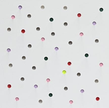 大卫·斯佩布鲁克（1966），综合材料，作品《For you》，署名
大卫·斯佩布鲁克（1966），