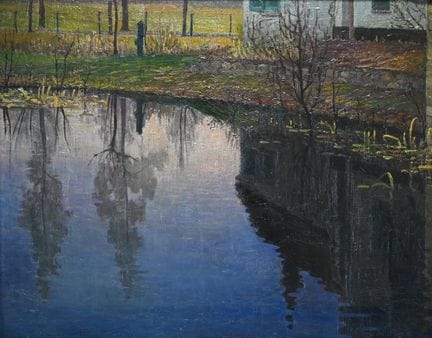 Evariste DE BUCK (1892-1974), óleo sobre lienzo, l