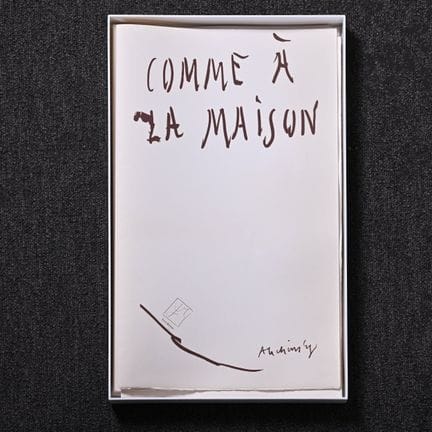 皮埃尔·阿列钦斯基（1927），包含10幅石版画和蚀刻版画的画册《Comme à la Maison