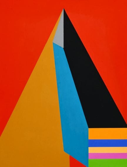 Guy VANDENBRANDEN (1926-2014), Composizione, gouac