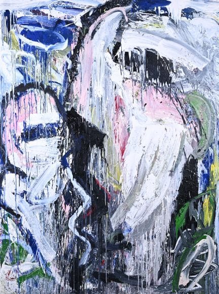 Philippe VANDENBERG (1952-2009), huile sur toile, 