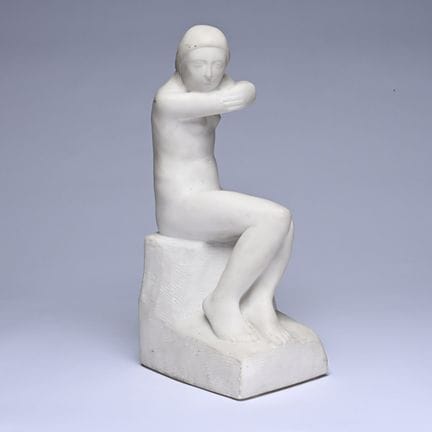 Olivier PIETTE (1885–1948), Carrara marble sculptu